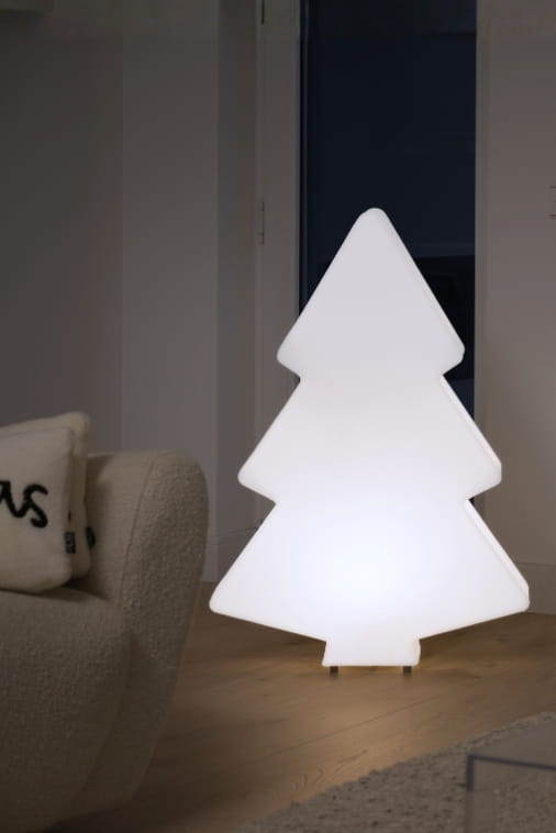 Choinka podświetlana LED świąteczna M Monumo barwa zimna 100 cm